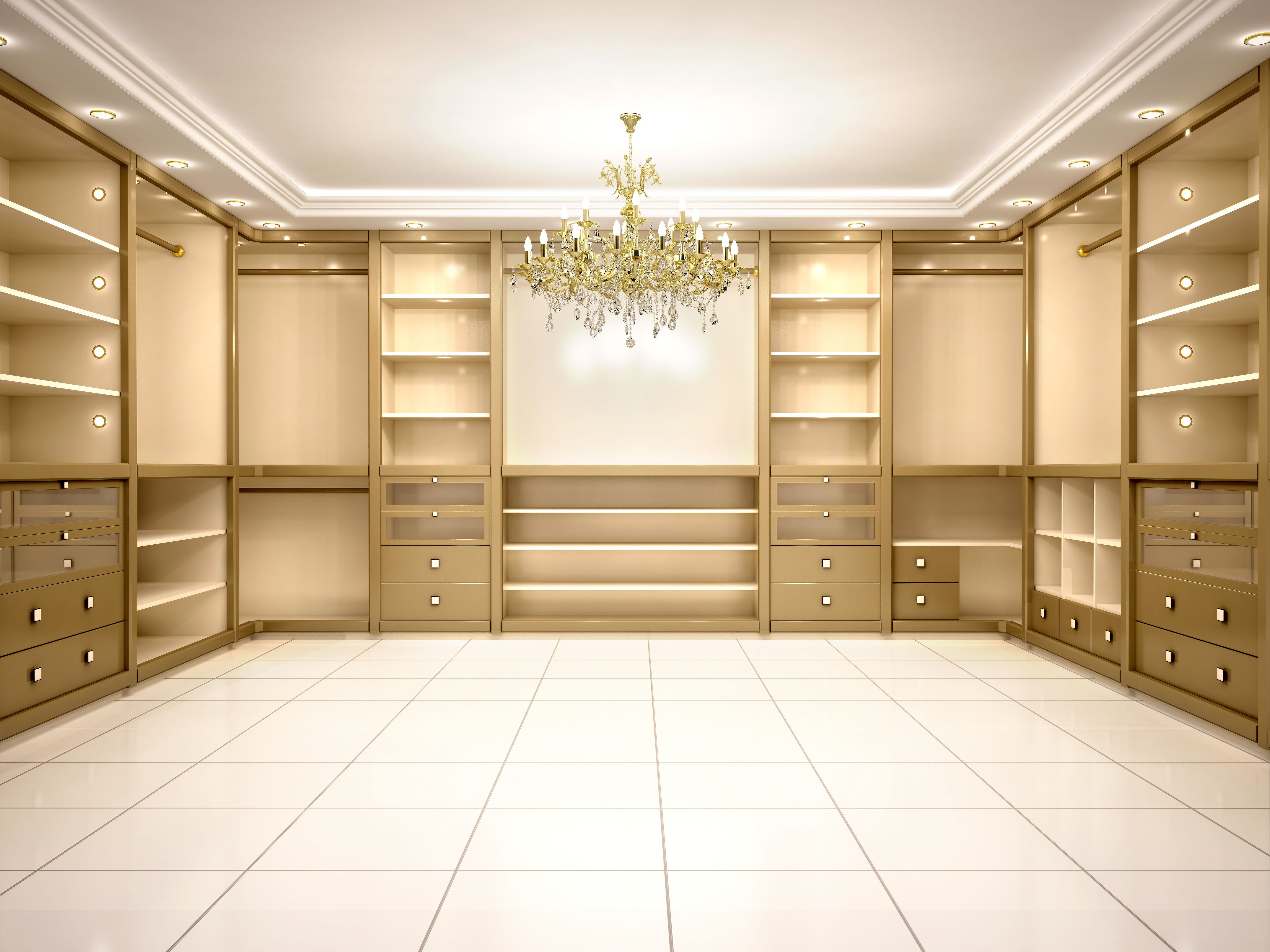 small but tidy closet
